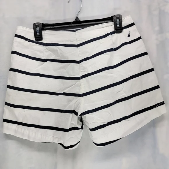 Nautica Blue Stripe Bermuda Shorts sz 8 - Picture 3 of 4